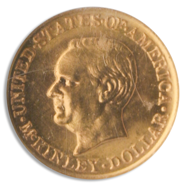 1917 McKinley Gold $1 Commemorative NGC MS65 CAC 1917 McKinley Gold $1 Commemorative NGC MS65 CAC