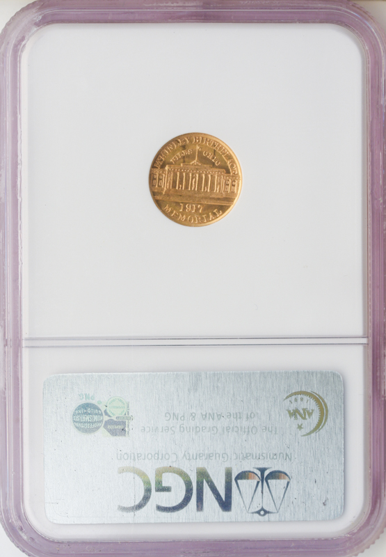 1917 McKinley Gold $1 Commemorative NGC MS65 CAC 1917 McKinley Gold $1 Commemorative NGC MS65 CAC
