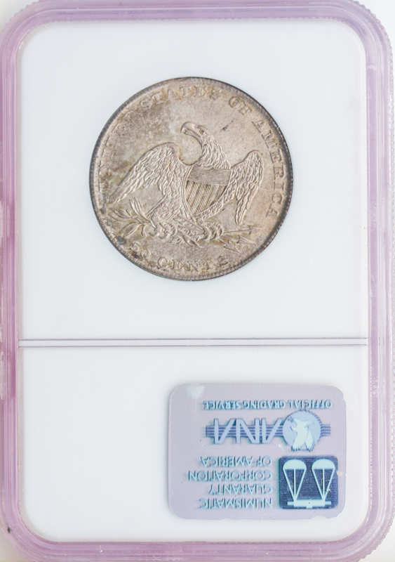 1837 Capped Bust Half Dollar NGC MS61 CAC