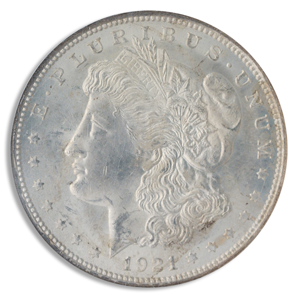1921 Morgan $1 NGC MS63