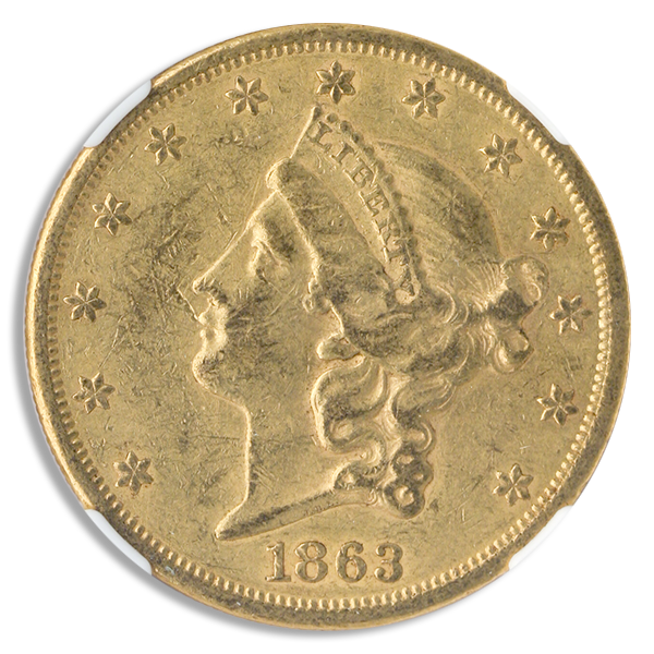 $20 LIBERTY 1863 $20 LIBERTY 1863