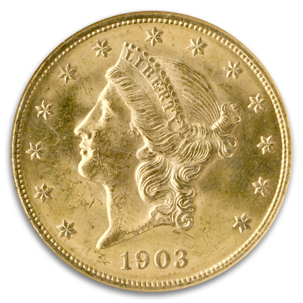 1903 $20 Liberty NGC MS64 CAC 1903 $20 Liberty NGC MS64 CAC