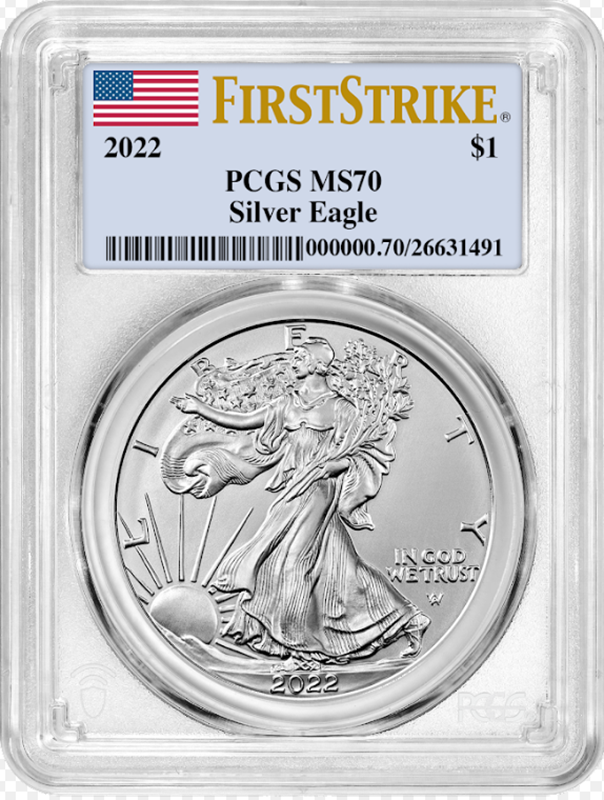 2022 1 oz Silver Eagle PCGS First Strike
