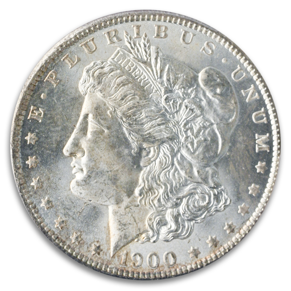 1900-O/CC MORGAN $1 PCGS MS65 CAC 1900-O/CC MORGAN $1 PCGS MS65 CAC