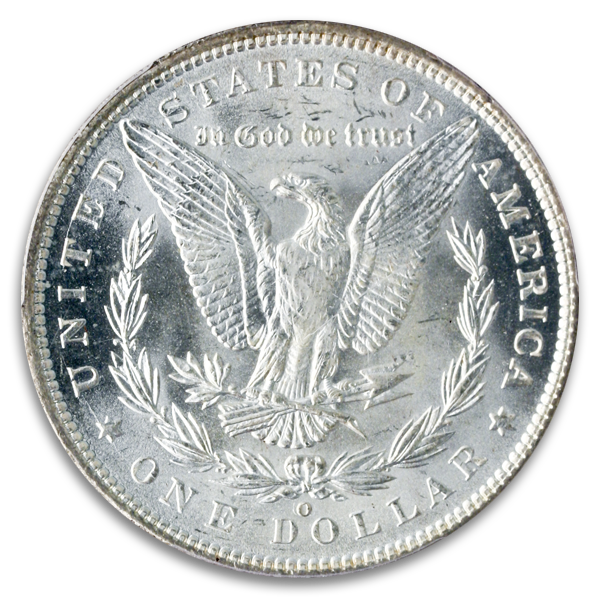 1900-O/CC MORGAN $1 PCGS MS65 CAC 1900-O/CC MORGAN $1 PCGS MS65 CAC