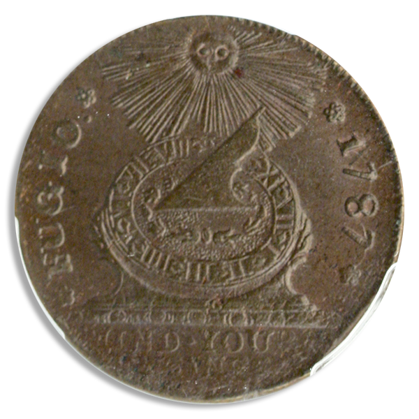 1787 FUGIO Cent US PCGS MS63 Brown CAC 1787 FUGIO Cent US PCGS MS63 Brown CAC