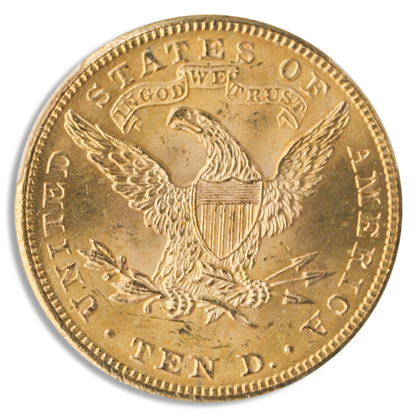 $10 Liberty Certified MS65 (Dates/Types Vary)