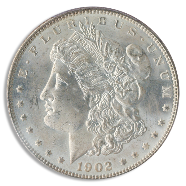 1902 Morgan $1 PCGS MS65 1902 Morgan $1 PCGS MS65