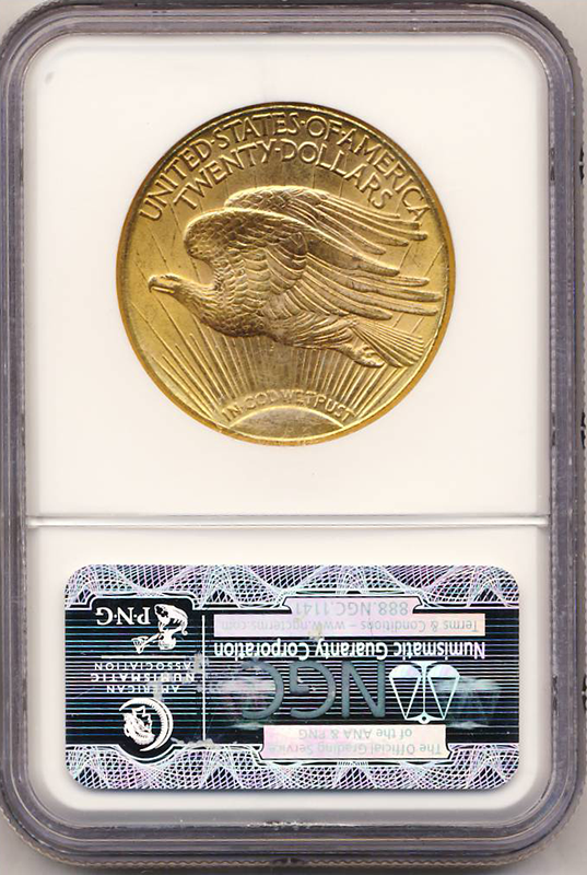 1911-D $20 Saint Gaudens NGC MS65 1911-D $20 Saint Gaudens NGC MS65