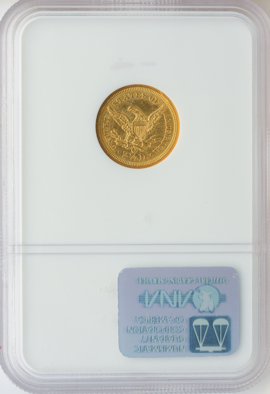 $2 1/2 LIBERTY 1843-O L N $2 1/2 LIBERTY 1843-O L N