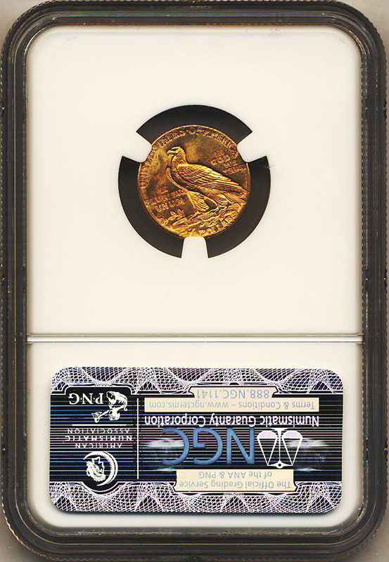 1925-D $2.50 Indian NGC MS65 CAC 1925-D $2.50 Indian NGC MS65 CAC