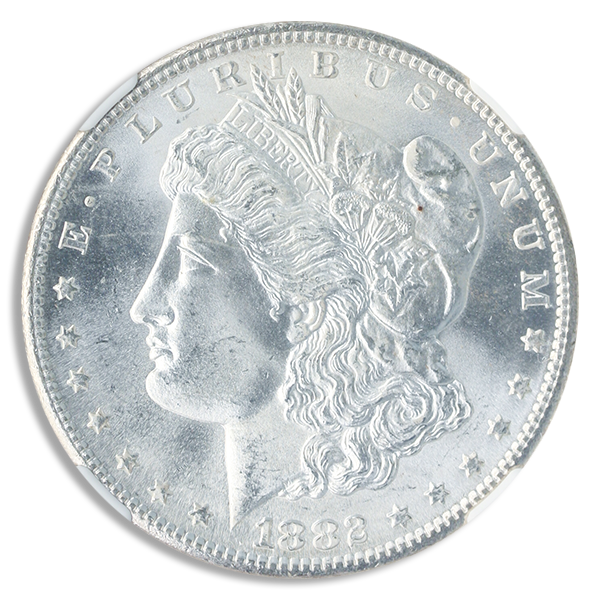 1882-S Morgan $1 NGC MS67 1882-S Morgan $1 NGC MS67