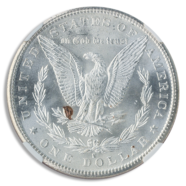 1882-S Morgan $1 NGC MS67