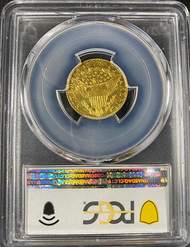 1796 $2.50 Draped Bust No Stars PCGS AU58 1796 $2.50 Draped Bust No Stars PCGS AU58