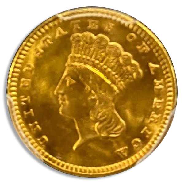 1888 Gold $1 PCGS MS67 CAC 1888 Gold $1 PCGS MS67 CAC