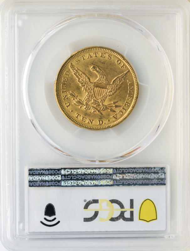 1856 $10 Liberty PCGS MS61 CAC 1856 $10 Liberty PCGS MS61 CAC