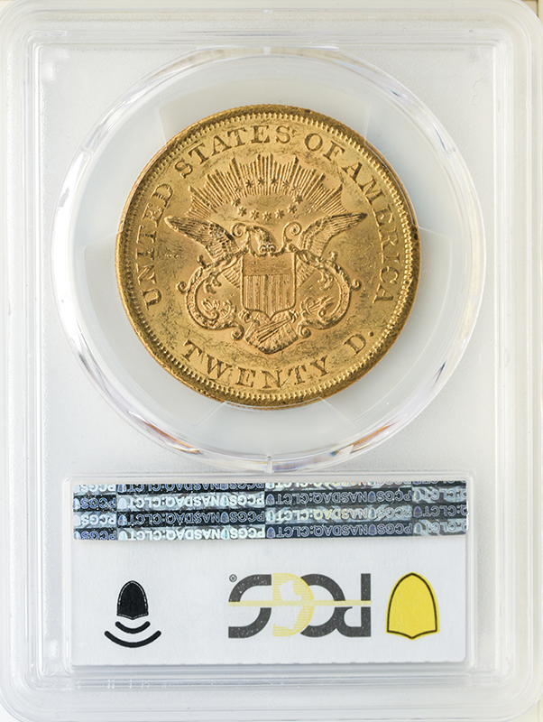 1863 $20 Liberty PCGS MS61 CAC 1863 $20 Liberty PCGS MS61 CAC