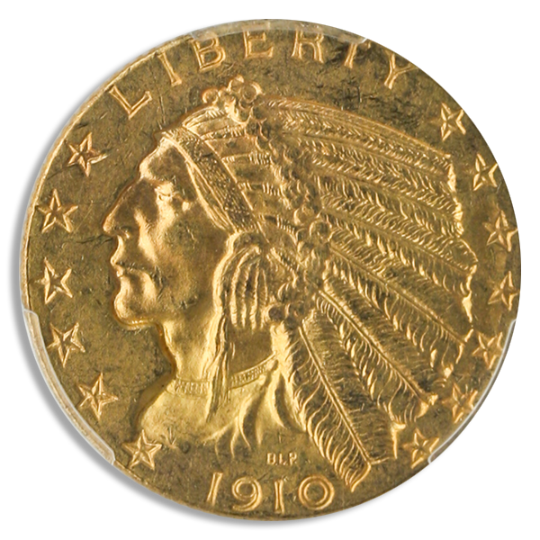 1910 $5 Indian PCGS MS64 CAC 1910 $5 Indian PCGS MS64 CAC