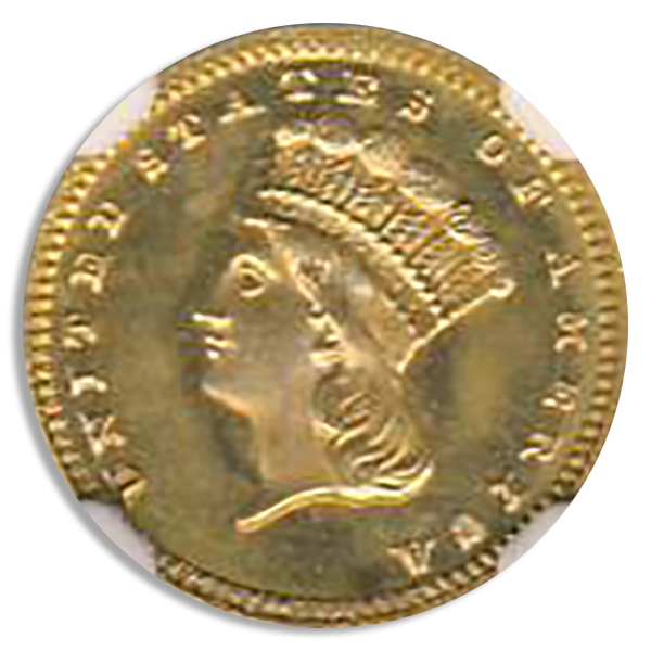 1880 Gold $1 Type III NGC MS67 CAC + 1880 Gold $1 Type III NGC MS67 CAC +