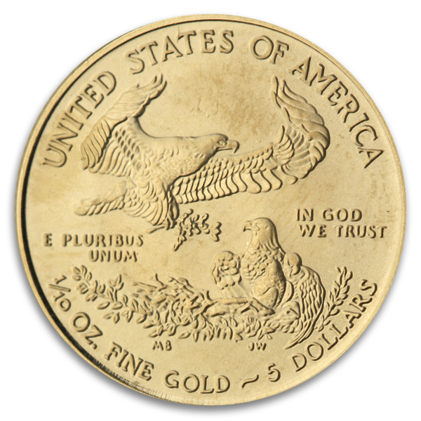 1/10 oz. American Gold Eagle Coin (BU)