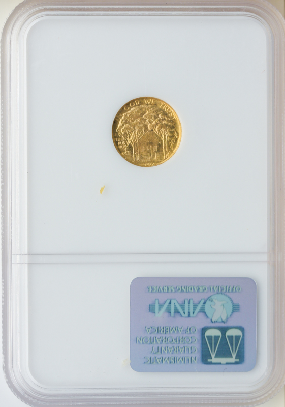 1922 Grant $1 Gold Commemorative With Star NGC MS67 CAC 1922 Grant $1 Gold Commemorative With Star NGC MS67 CAC