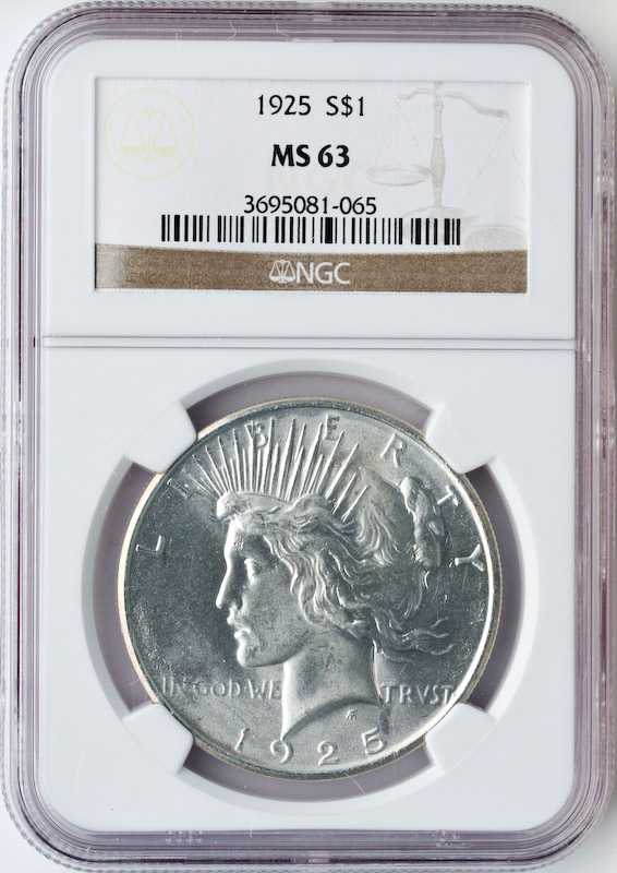 Morgan and Peace $1 Set NGC MS63 (Dates/Types Vary) Morgan and Peace $1 Set NGC MS63 (Dates/Types Vary)