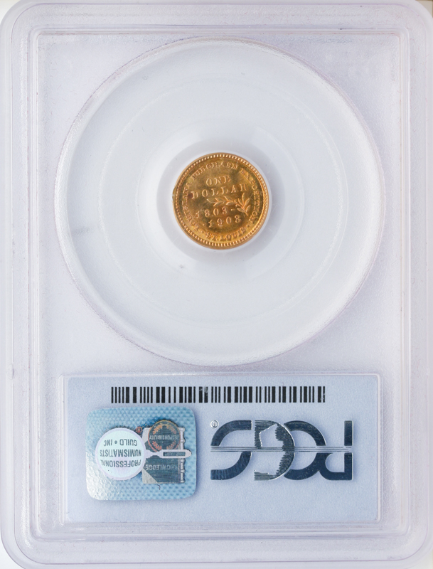 1903 Louisiana Purchase Jefferson $1 PCGS MS65 CAC 1903 Louisiana Purchase Jefferson $1 PCGS MS65 CAC