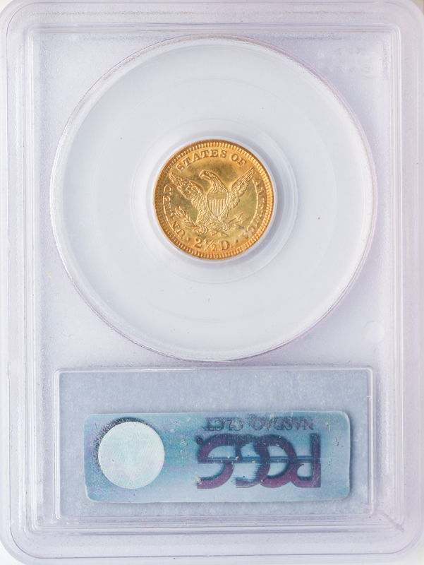 1907 $2.50 Liberty PCGS MS64 CAC 1907 $2.50 Liberty PCGS MS64 CAC