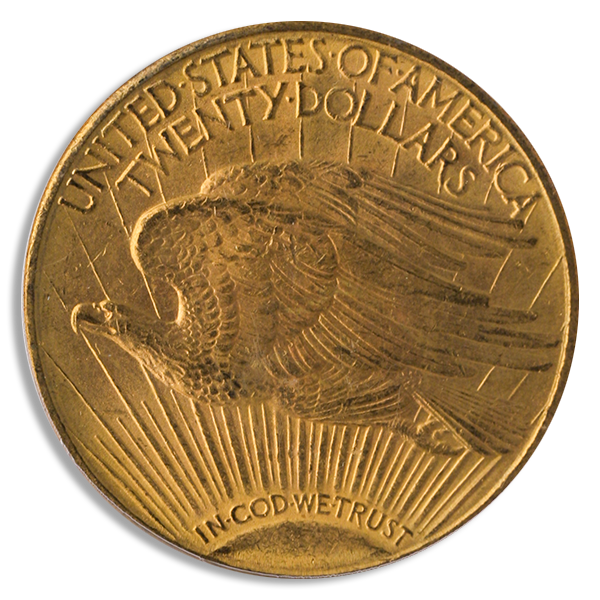 1910-D $20 Saint Gaudens PCGS MS64 CAC