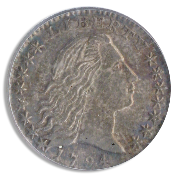 1794 Flowing Hair Half Dime PCGS MS62 CAC 1794 Flowing Hair Half Dime PCGS MS62 CAC