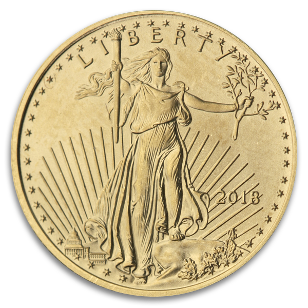 1/10 oz. American Gold Eagle Coin (BU) 1/10 oz. American Gold Eagle Coin (BU)
