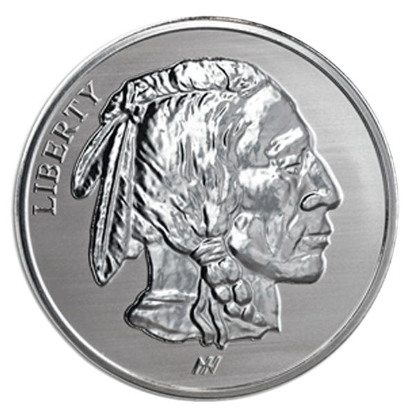 1 oz Reverse Proof American Buffalo Silver Round Coin (PR, Types Vary)