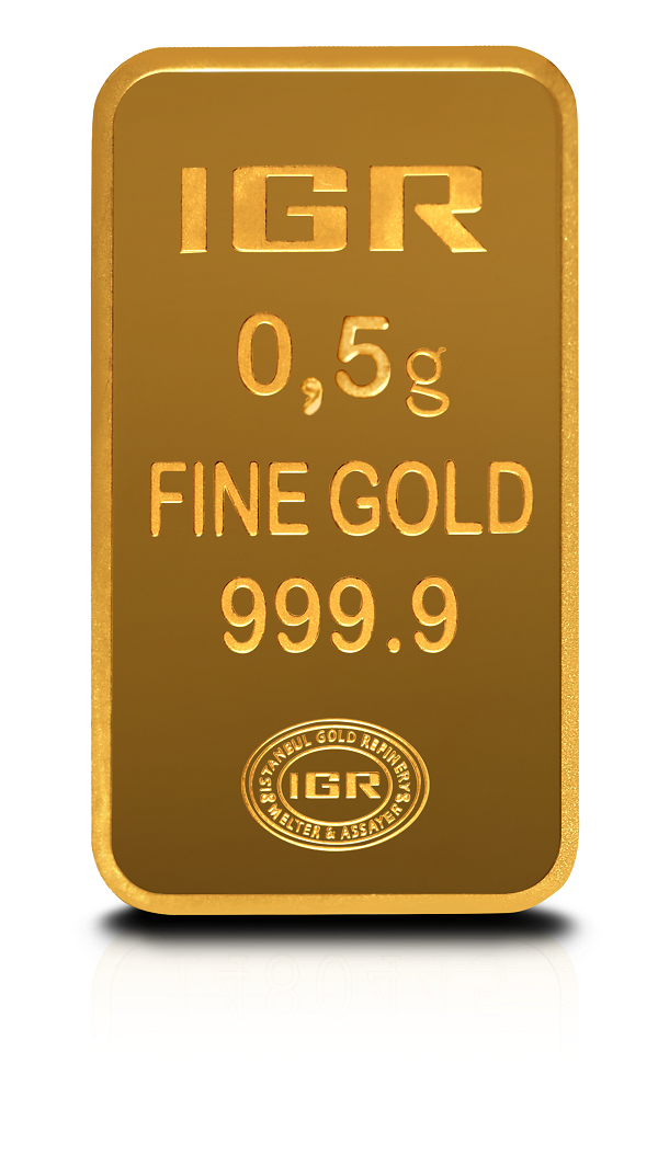 1/2 Gram Gold Bar - IGR 1/2 Gram Gold Bar - IGR
