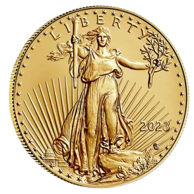 2023 1/10 oz. Gold American Eagle (BU) 2023 1/10 oz. Gold American Eagle (BU)