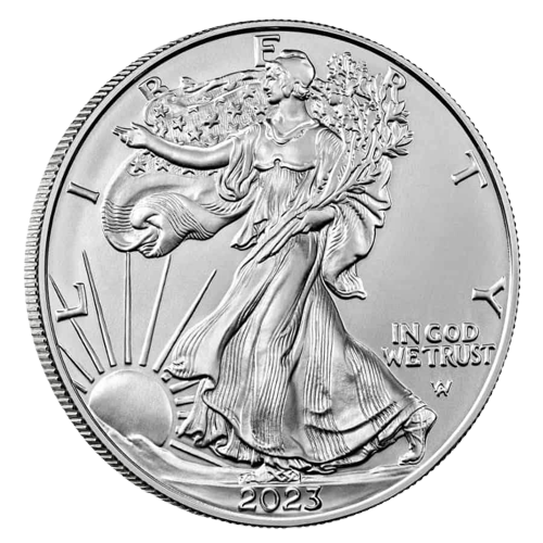 2023 1 oz. Silver American Eagle (BU) 2023 1 oz. Silver American Eagle (BU)