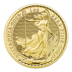 2023 1 oz. British Gold Britannia (BU)