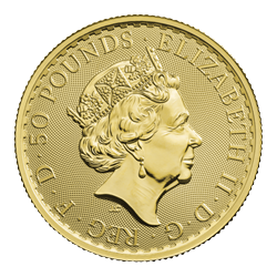 2023 1/2 oz. British Gold Britannia (BU)