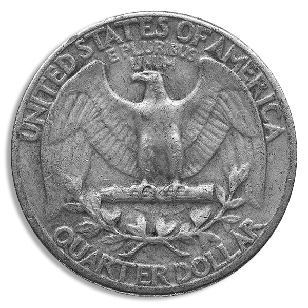 90% Silver Washington Quarters - $1.00 Face Value 90% Silver Washington Quarters - $1.00 Face Value