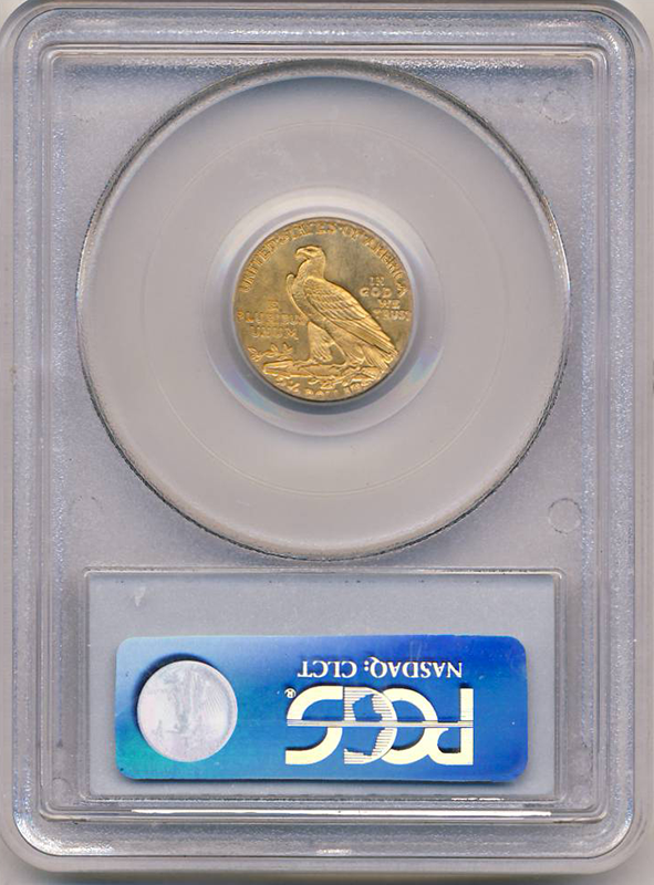 1925-D $2 1/2 Indian PCGS MS65 CAC 1925-D $2 1/2 Indian PCGS MS65 CAC