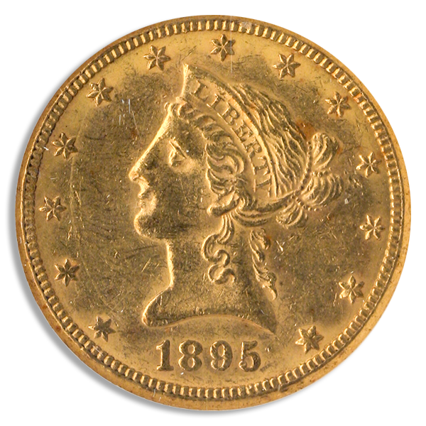 1895-O $10 Liberty NGC MS60 CAC