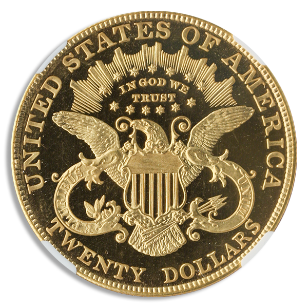 1907 $20 Liberty NGC PR66 Cameo