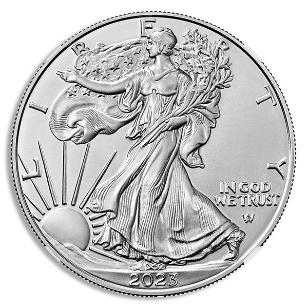 2023 1 oz Silver Eagle NGC Early Releases 2023 1 oz Silver Eagle NGC Early Releases