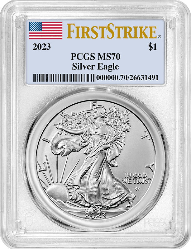 2023 1 oz Silver Eagle PCGS First Strike