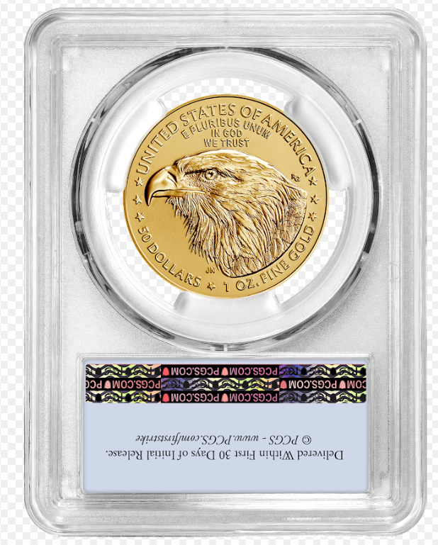 2023 1 oz Gold American Eagle PCGS MS70 First Strike