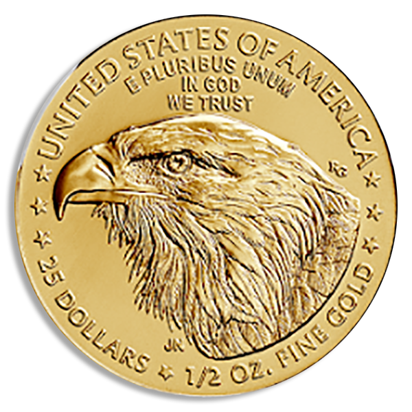 2023 1/2 oz Gold American Eagle PCGS MS70 First Strike