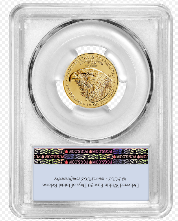 2023 1/4 oz Gold American Eagle PCGS MS70 First Strike