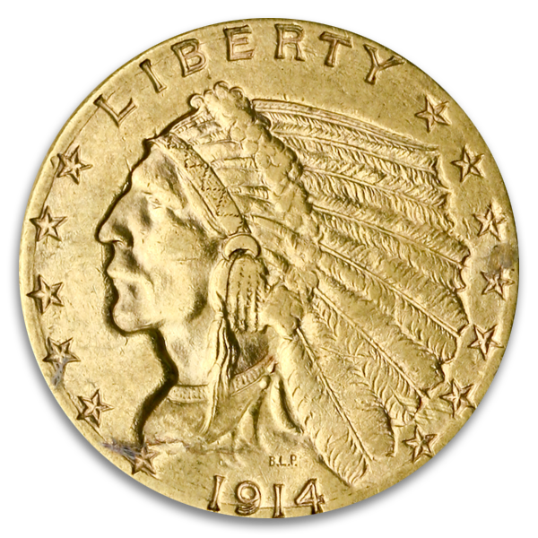 $2 1/2 Indian VF (Dates/Types Vary) $2 1/2 Indian VF (Dates/Types Vary)