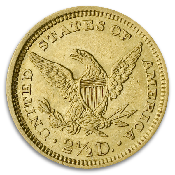 $2 1/2 Liberty VF (Dates/Types Vary)