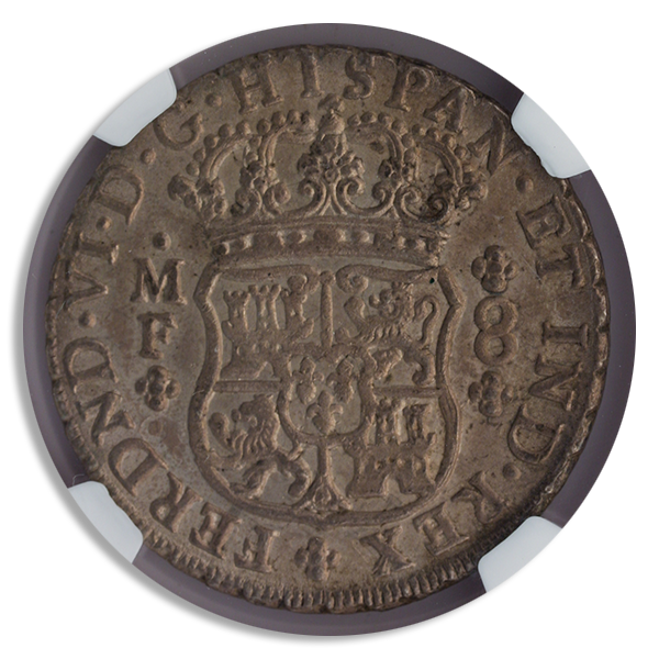 1751 8 Reales Mexico Pillar $1 NGC MS61 1751 8 Reales Mexico Pillar $1 NGC MS61