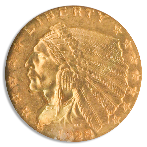 $2 1/2 Indian Certified MS64 (Dates/Types Vary) $2 1/2 Indian Certified MS64 (Dates/Types Vary)